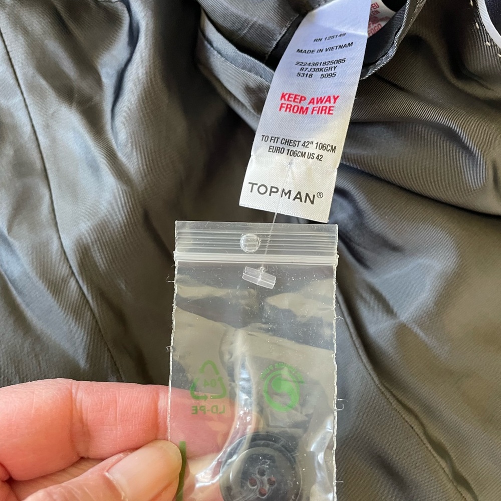 Topman 2- Button Jacket - image 6